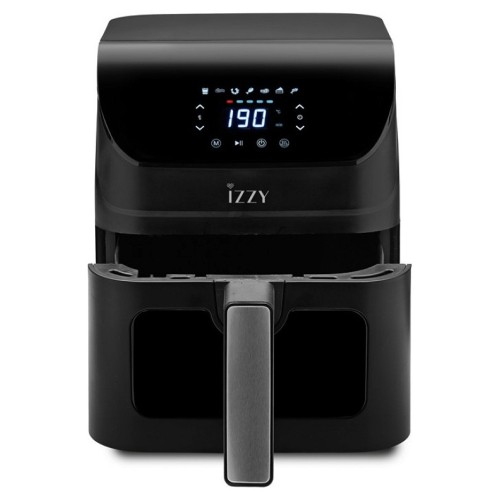 ΦΡΙΤΕΖΑ IZZY IZ-8236 (224342) AIRFRYER ΜΑΥΡΗ 1500W 4,5Lt ΜΕ ΠΑΡΑΘΥΡΟ